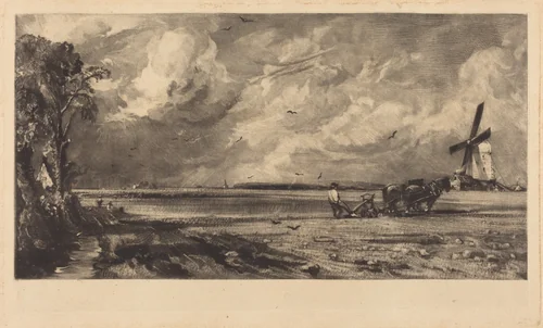 Spring by David Lucas; John Constable, print, 1829