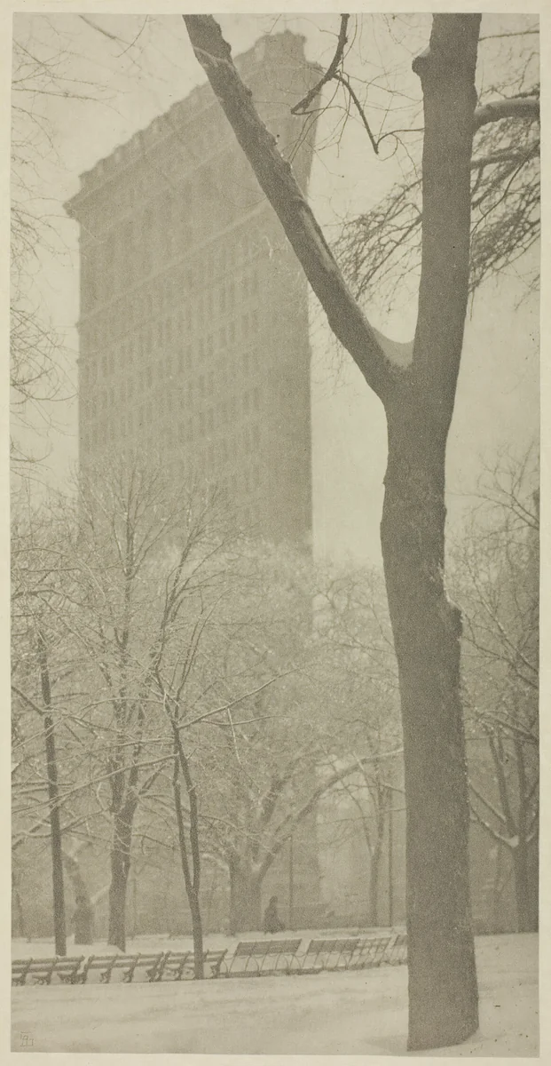 The Flatiron by Alfred Stieglitz, print, 1903