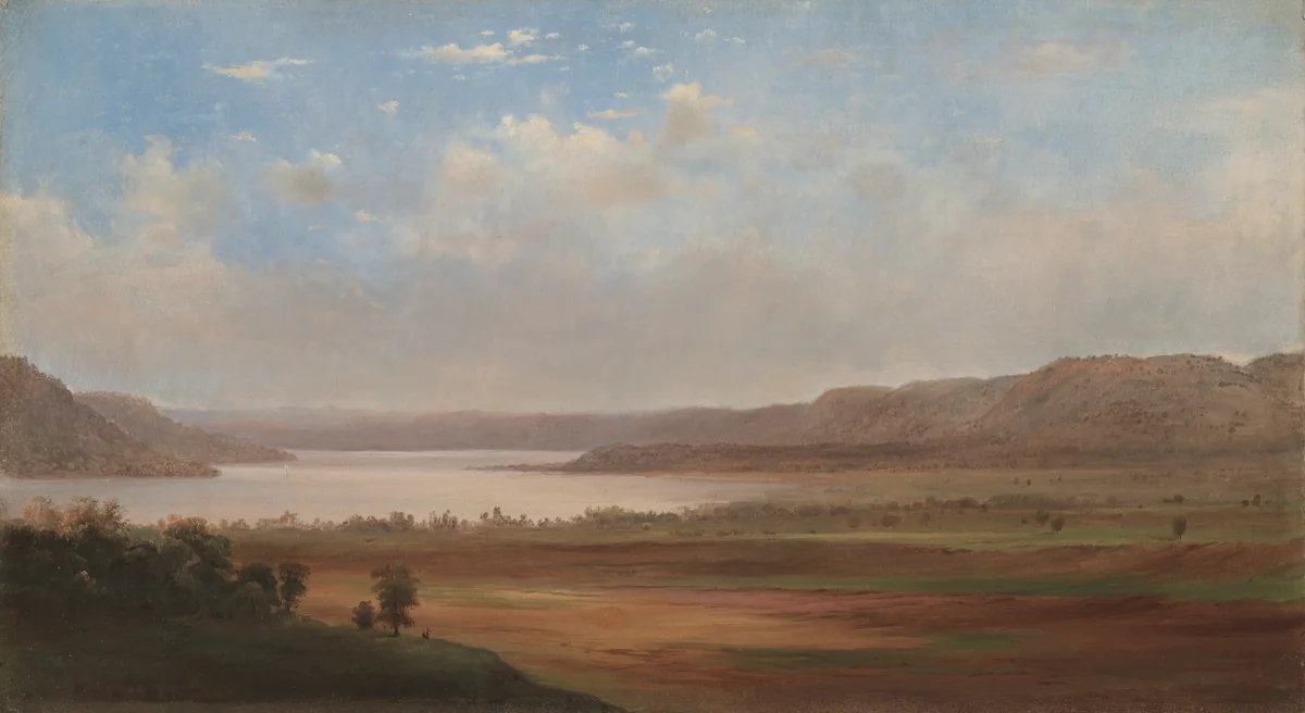 View of Lake Pepin, Minnesota by Robert S. Duncanson, painting, 1862