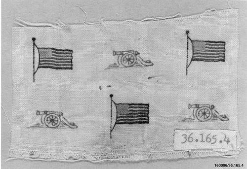 Piece by The American Print Works, artwork, 1876