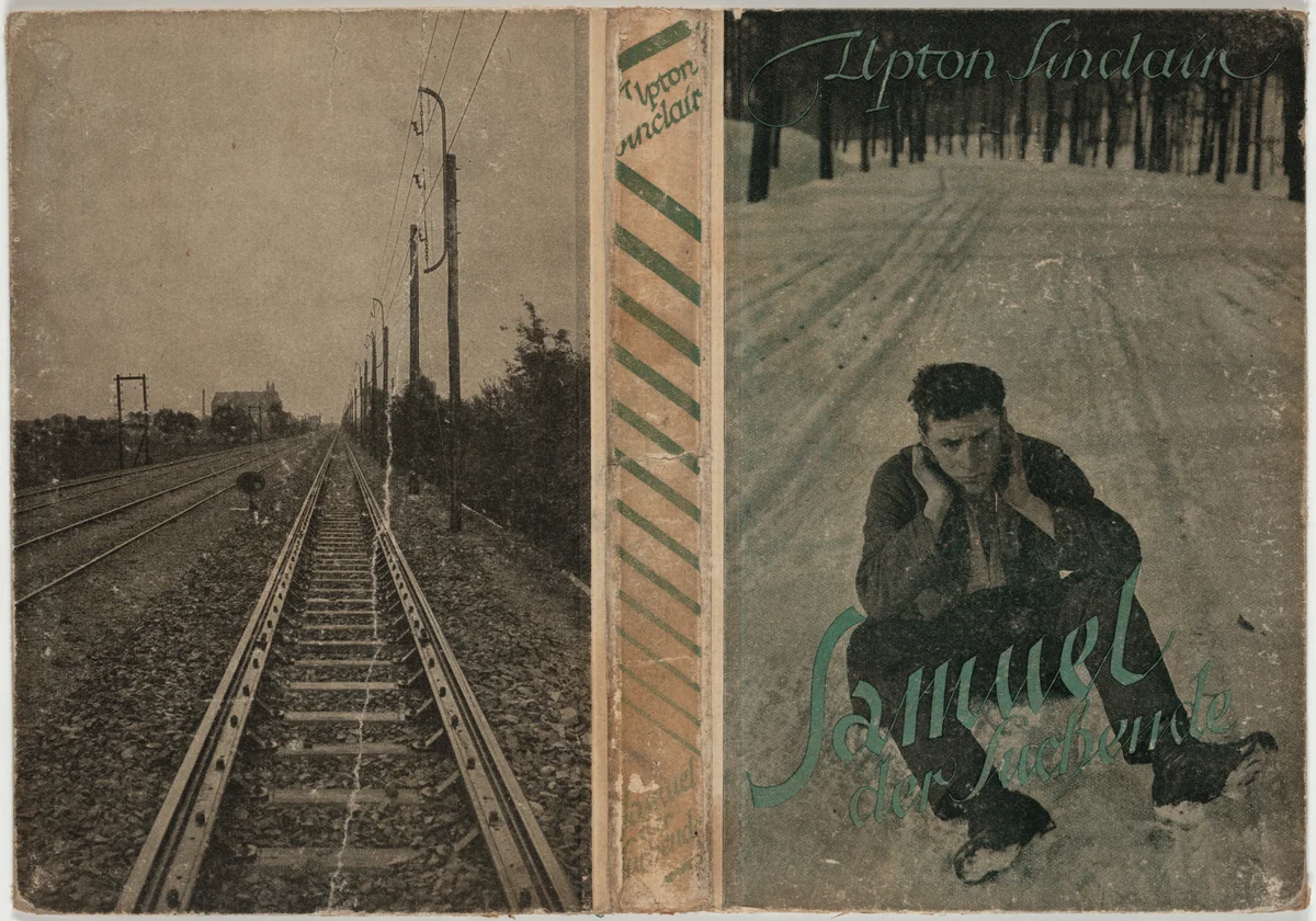 "Samuel, der Suchende" by Upton Sinclair by John Heartfield, design, 1924