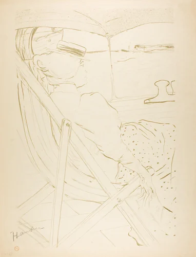 The Passenger in Cabin 54—A Cruise by Henri de Toulouse-Lautrec, print, 1896
