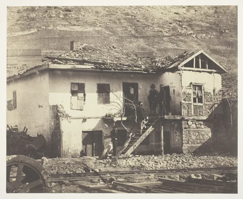 The Old Post Office, Balaklava by Roger Fenton, photograph, 1855