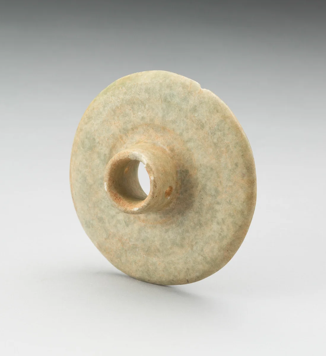 Ear Spool by Classic Maya, metalwork, 250-900