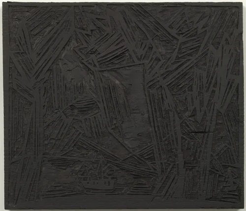 Woodblock for Tahiti by Lyonel Feininger, print, 1920