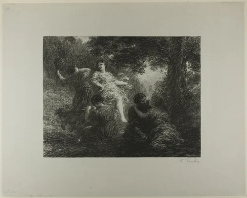 Pastoral by Henri Fantin-Latour, print, 1896