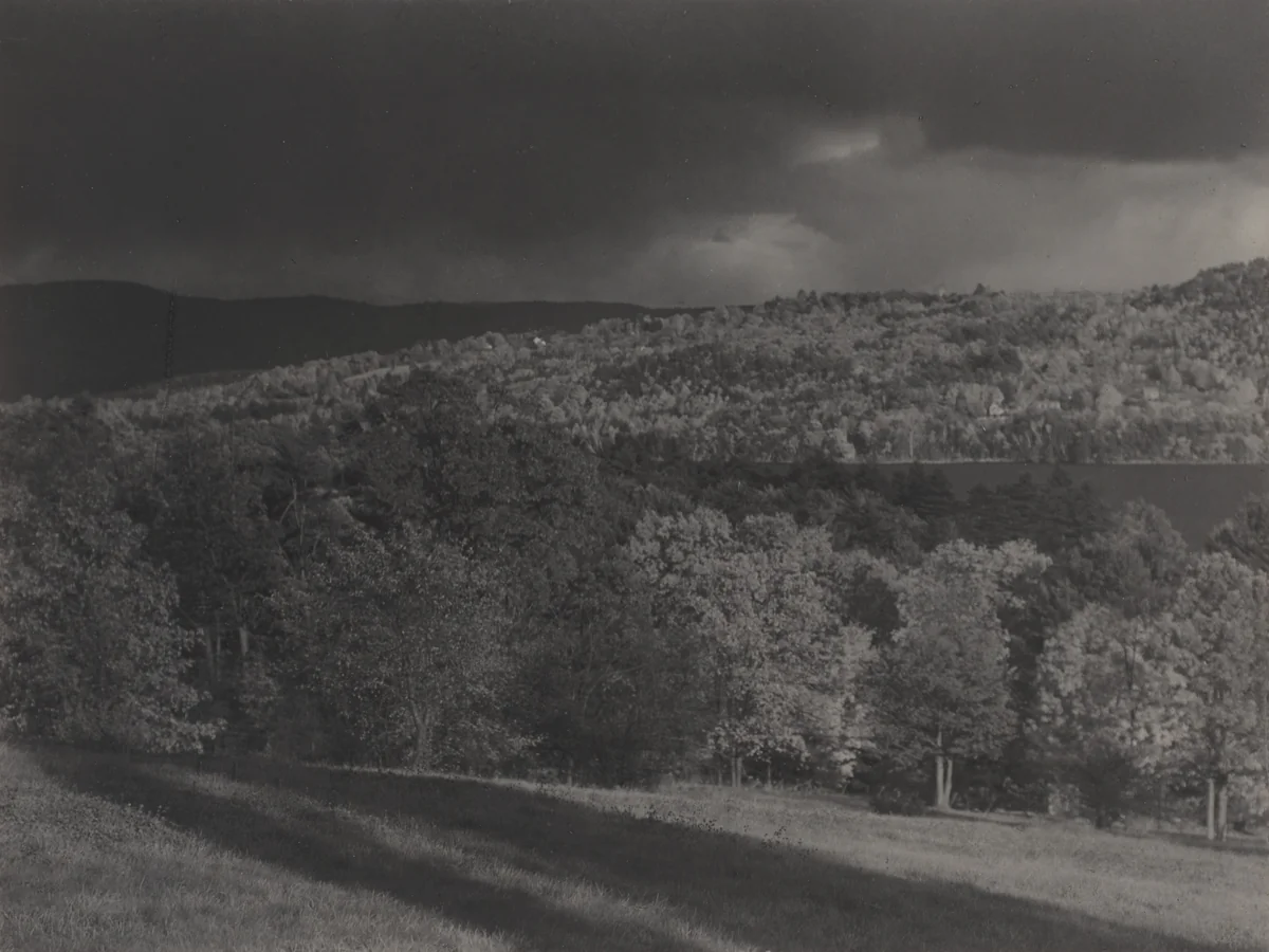 Lake George by Alfred Stieglitz, photograph, 1927