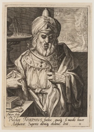 Joseph, from The Twelve Sons of Jacob by Jacques de Gheyn II, print, 1584-1594