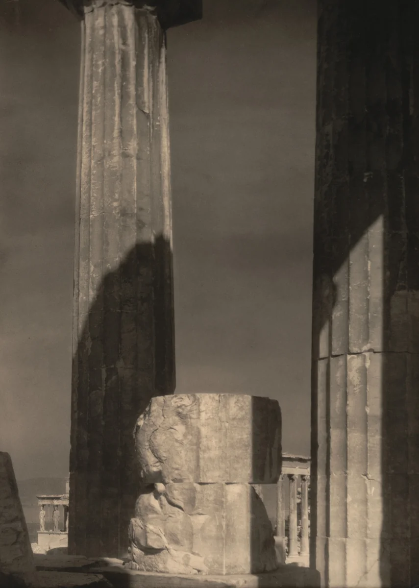 Pillars of the Parthenon by Edward Steichen, photograph, 1921