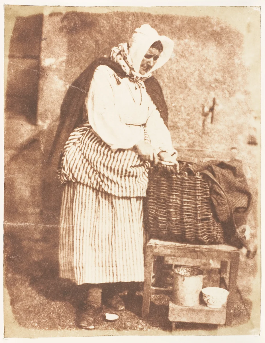 Newhaven Fishwife by Hill and Adamson, photograph, 1843-1847