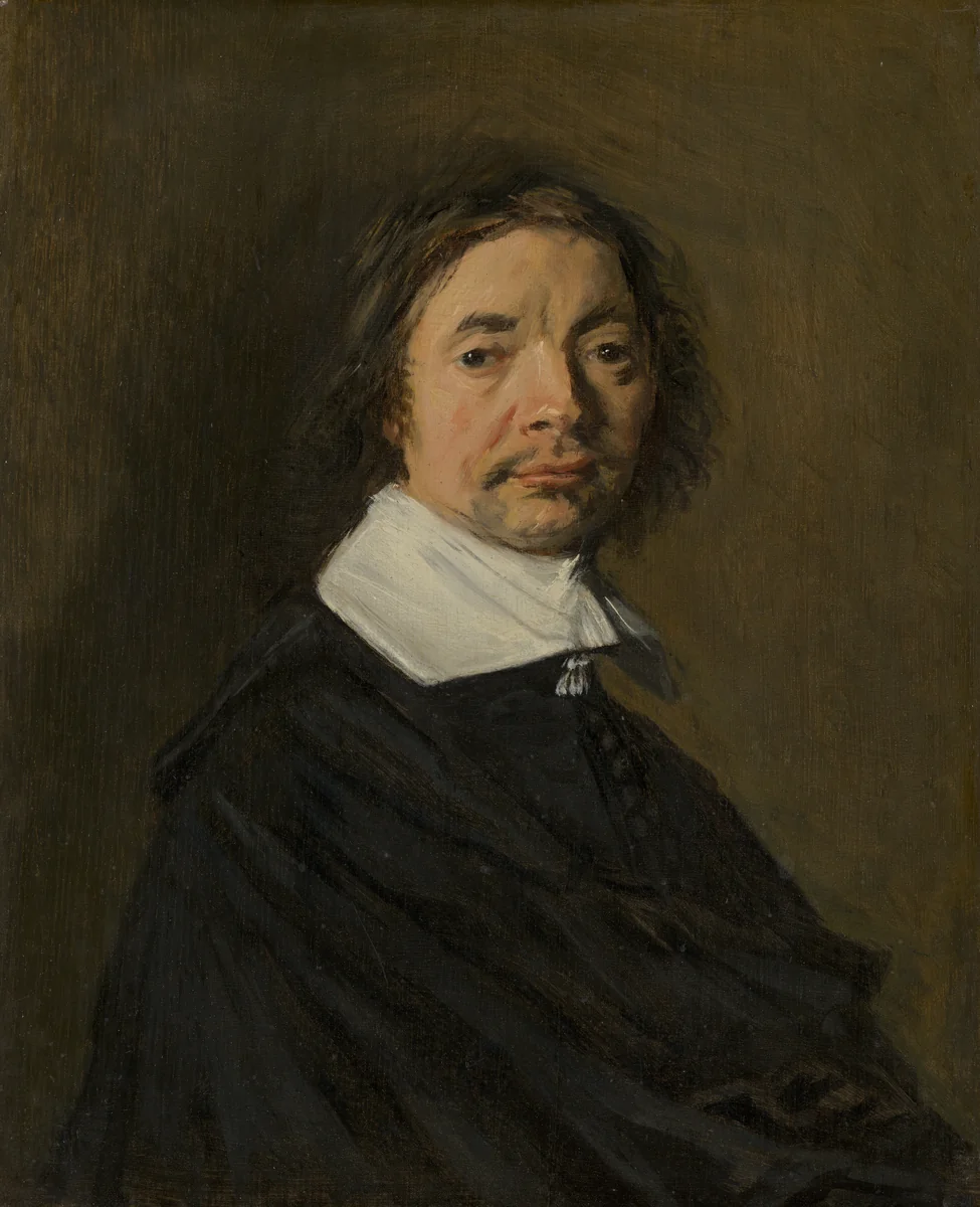 Portrait of a Man by Frans Hals, painting, 1660