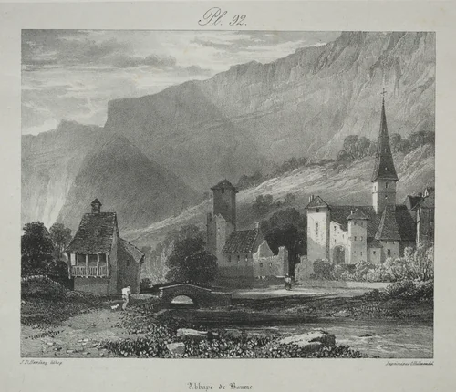A Series of Subjects from the Works of the Late R. P. Bonington: A Study from Nature - Portrait of a Girl by James Duffield Harding, print, 1829