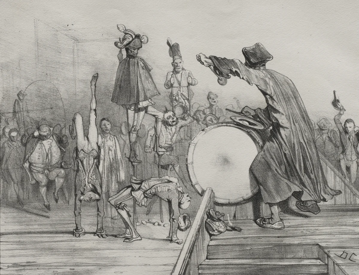 Great Tumbler! by Alexandre-Gabriel Decamps, print, 1830-1831