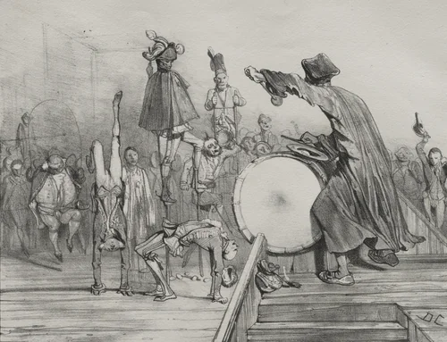 Great Tumbler! by Alexandre-Gabriel Decamps, print, 1830-1831