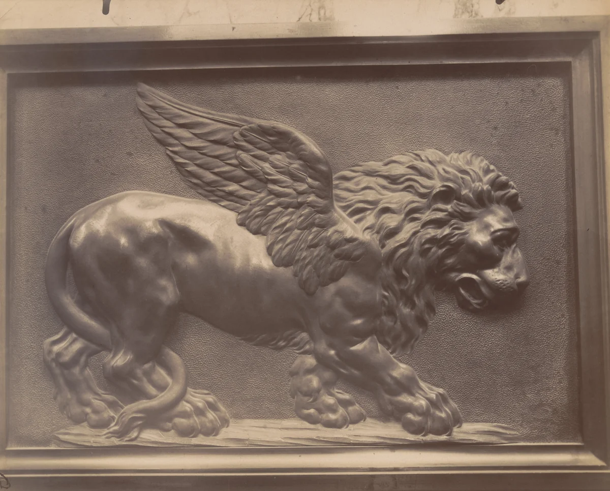 Saint-Sulpice (Chaire) by Eugène Atget, photograph, 1913