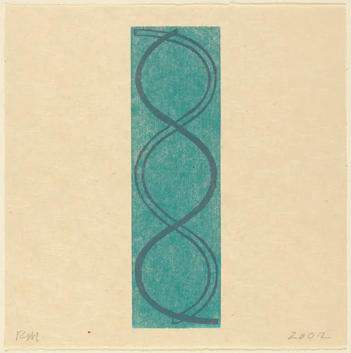 Untitled (Holiday Card) by Robert Mangold, print, 1937-2005