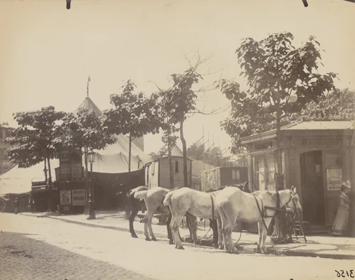 Fête des Gobelins by Eugène Atget, photograph, 1899