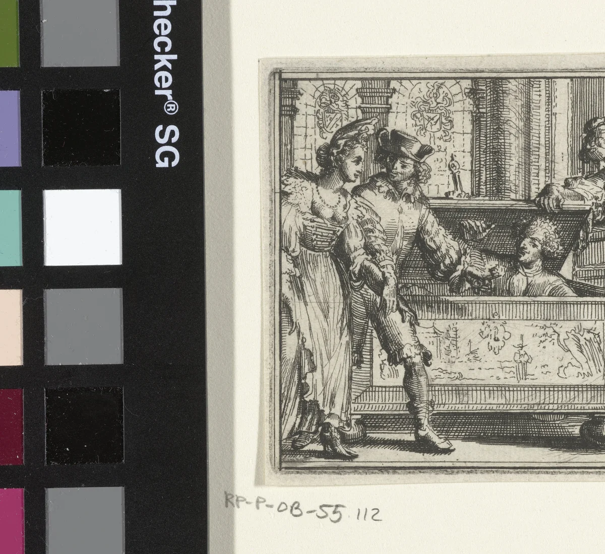 Illustratie voor de Decamerone van Boccaccio by Romeyn de Hooghe, print, 1697