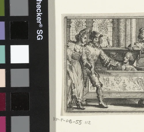 Illustratie voor de Decamerone van Boccaccio by Romeyn de Hooghe, print, 1697