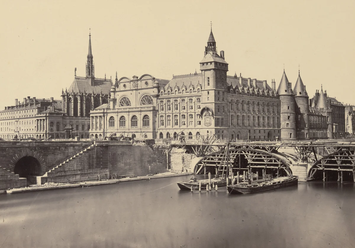 Conciergerie, Prison, Paris by Édouard-Denis Baldus, photograph, 1856