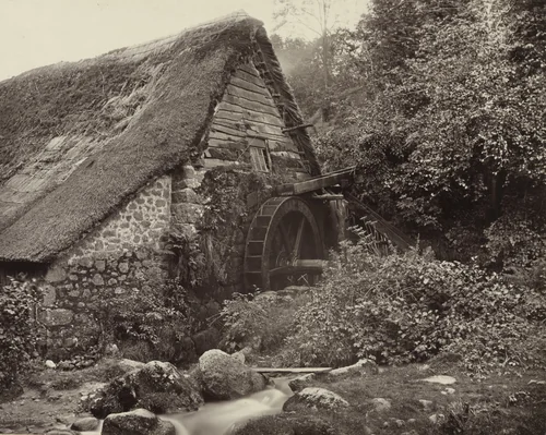 Holy-Street Mill, Near Lynton, North Devon by Francis Bedford, photograph