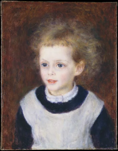 Marguerite-Thérèse (Margot) Berard (1874–1956) by Auguste Renoir, painting, 1879