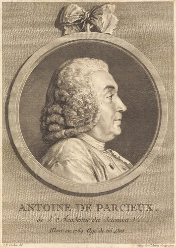 Antoine De Parcieux by Augustin de Saint-Aubin
Charles-Nicolas Cochin I, print, 1771