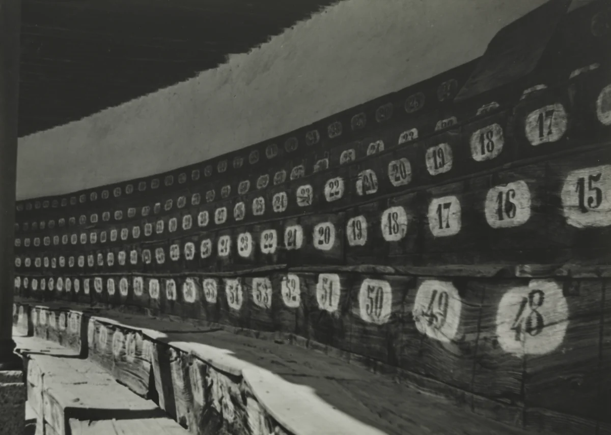 The Bull Ring, Ronda, Spain by Paul Nash, photograph, 1934