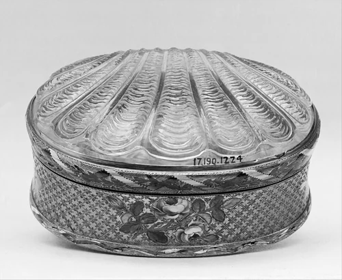 Snuffbox by Jean Ducrollay, metalwork, 1750-1756