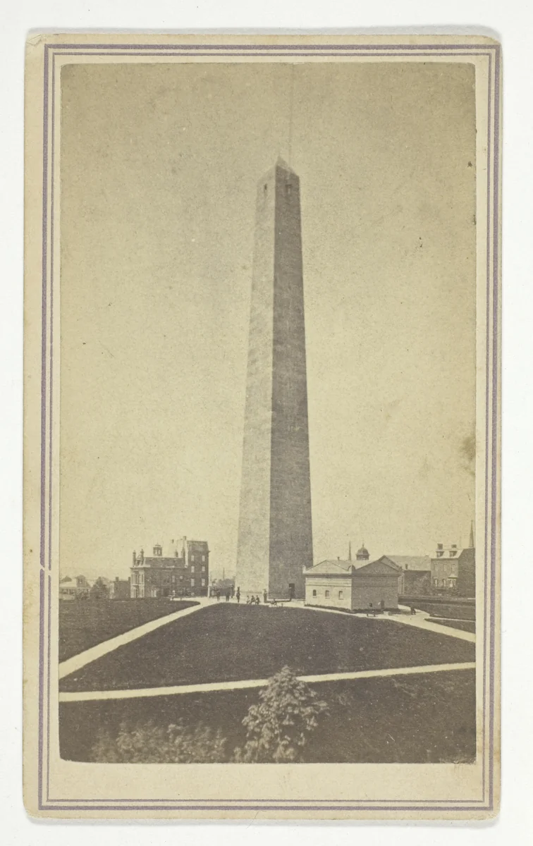 Bunker Hill Monument by J. J. Hawes, photograph, 1842-1901