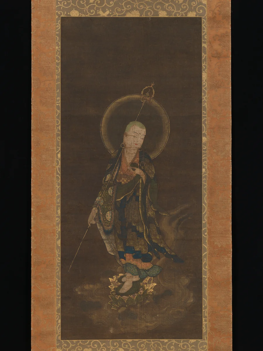 The Bodhisattva Jizō “Looking Back” by Unidentified Artist, painting, 1336-1392