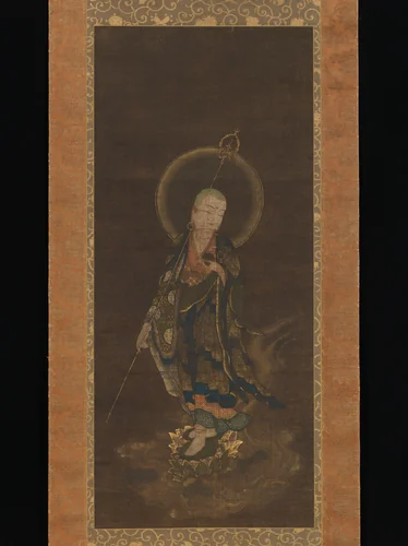 The Bodhisattva Jizō “Looking Back” by Unidentified Artist, painting, 1336-1392