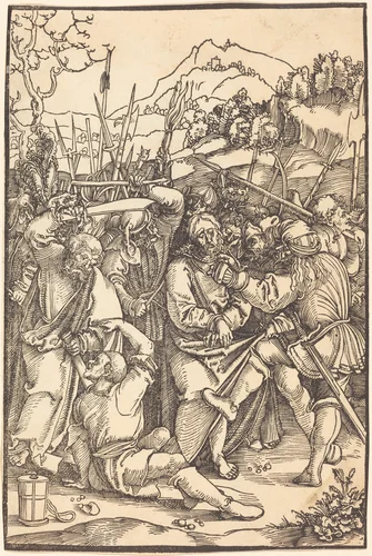Christ Taken Prisoner by Hans Leonard Schäufelein, print, 1480-1540