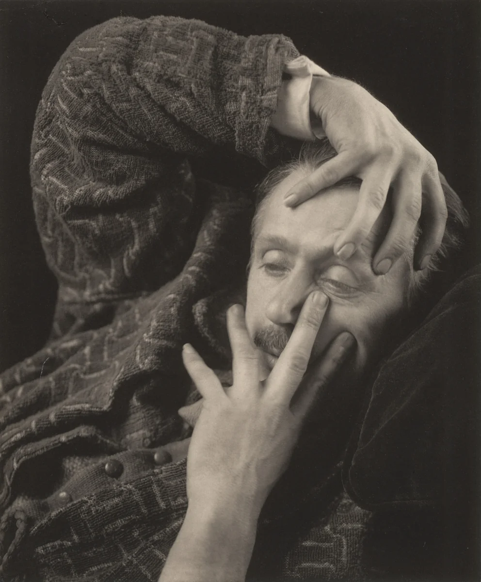 Johan Hagemeyer by Edward Weston, photograph, 1925