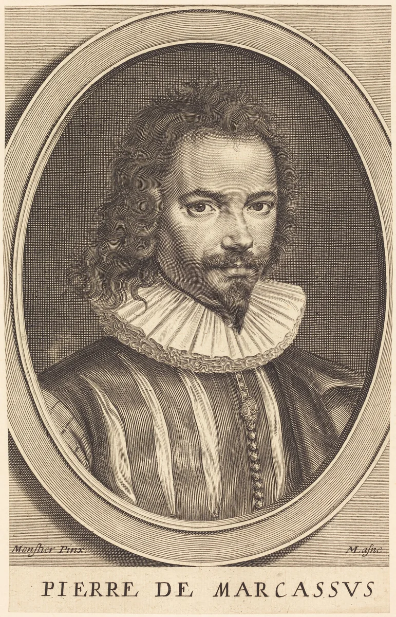 Pierre de Marcassus by Michel Lasne; Daniel Dumonstier, print, 1656