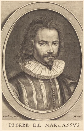Pierre de Marcassus by Michel Lasne; Daniel Dumonstier, print, 1656