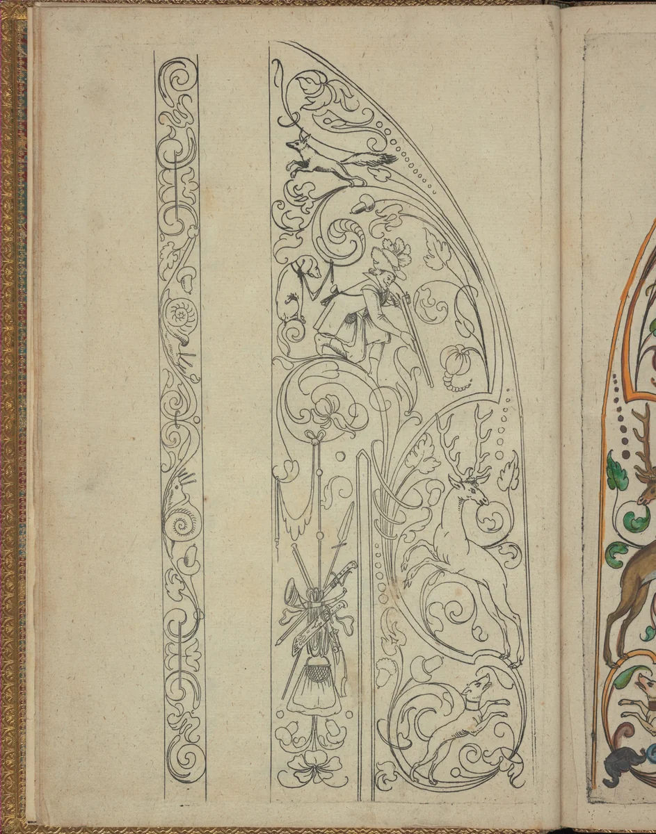 New Modelbüch (Page 6v) by Andreas Bretschneider, book, 1615