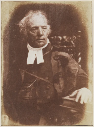 Rev. Dr. Thomas Chalmers by Hill and Adamson, photograph, 1841-1845