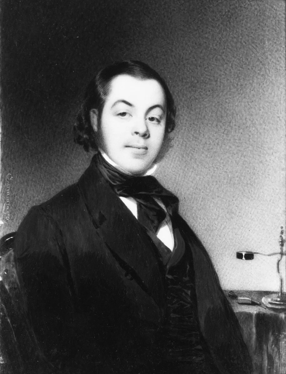 Benson John Lossing by Thomas Seir Cummings, artwork, 1832-1835