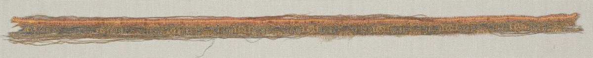 Silk Fragment by Unknown, textile, 1274-1284
