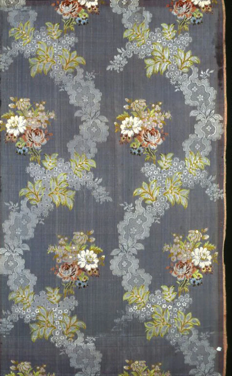 Panel by France, textile, 1750-1775