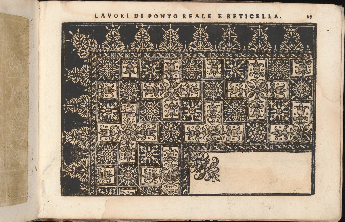 Teatro delle Nobili et Virtuose Donne..., page 35 (recto) by Isabella Catanea Parasole, book, 1616