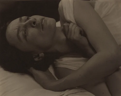 Georgia O'Keeffe by Alfred Stieglitz, photograph, 1918