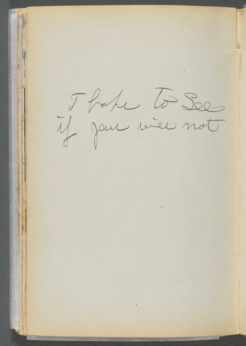 Sketchbook- The Granite Shore Hotel, Rockport, page 132: Notes by Maurice Prendergast, book, 1916-1919