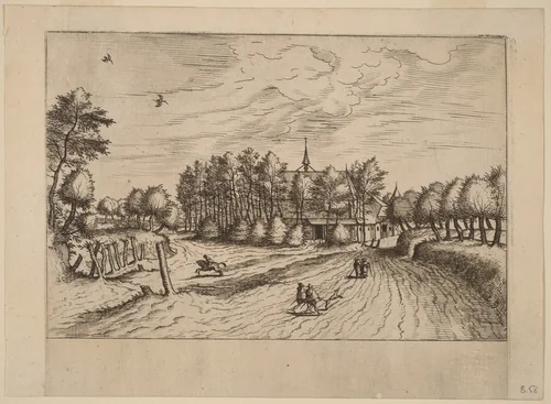 Farm by Lucas van Doetechum
Johannes van Doetechum the Elder
Master of the Small Landscapes, print, 1559-1561