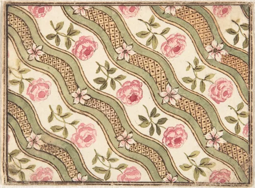 Design for a Snuffbox Lid by anonymous, drawing, 1745-1755