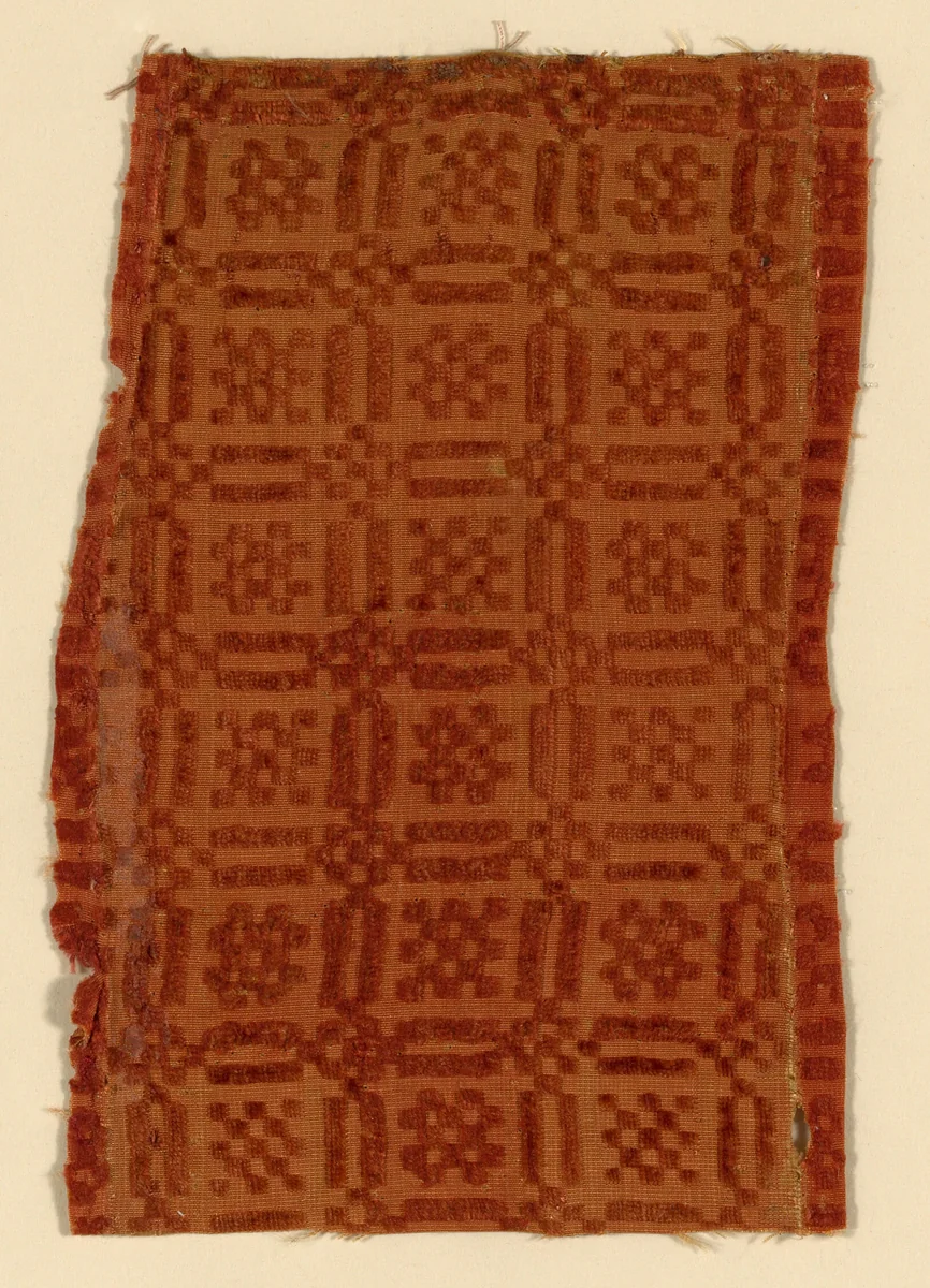 Fragment by Italy, textile, 1575-1600