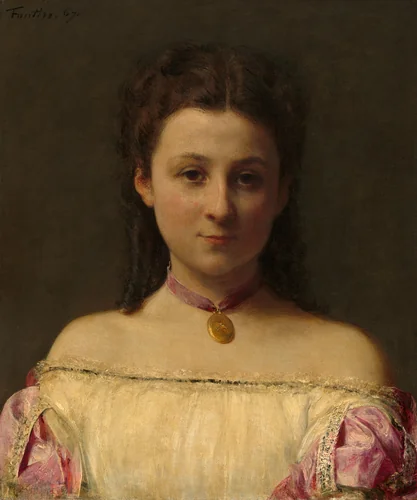 Mademoiselle de Fitz-James by Henri Fantin-Latour, painting, 1867