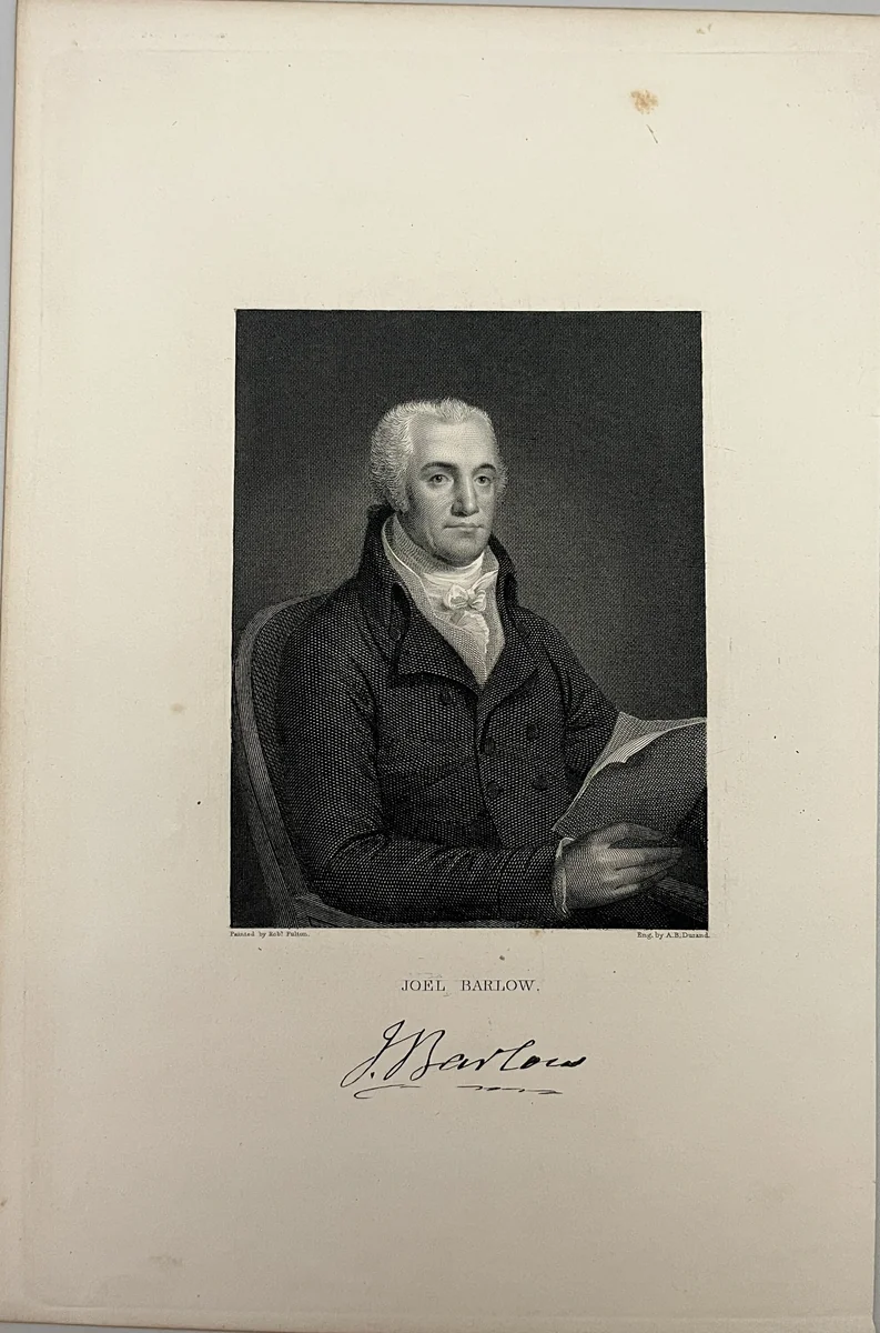 Joel Barlow by Asher Brown Durand, other, 1816-1886