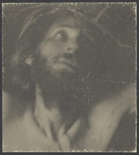 Study of Head of Christ by F. Holland Day, photograph, 1898
